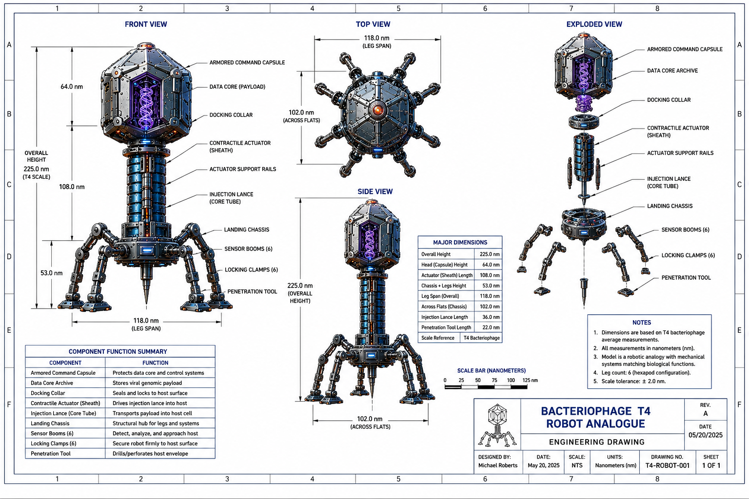 T4 Robot Engineering Dwg